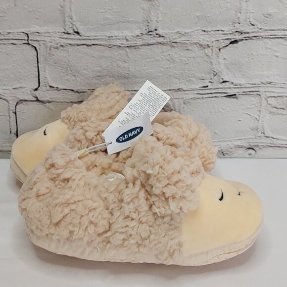 'OLD NAVY' O CRITTER 'LOVEY LAMB' SLIPPERS SHERPA LINED PILLOW SOFT - Picture 5 of 16